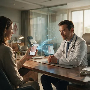 Medical image management software for patient records